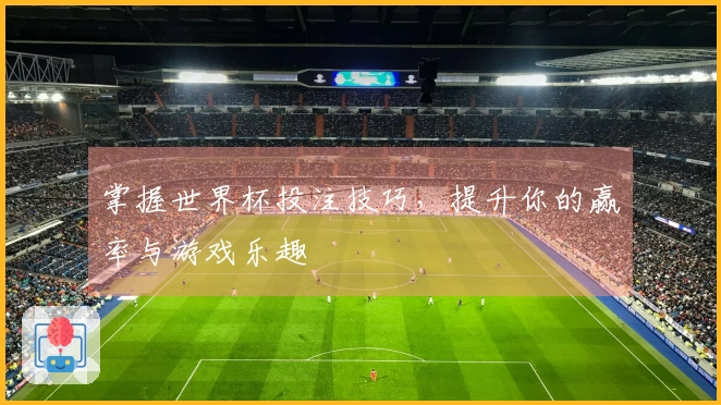 掌握世界杯投注技巧，提升你的赢率与游戏乐趣